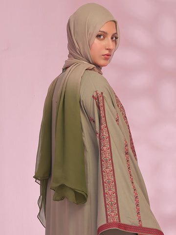 Tetreez Reverie Ombre Silk Chiffon Scarves